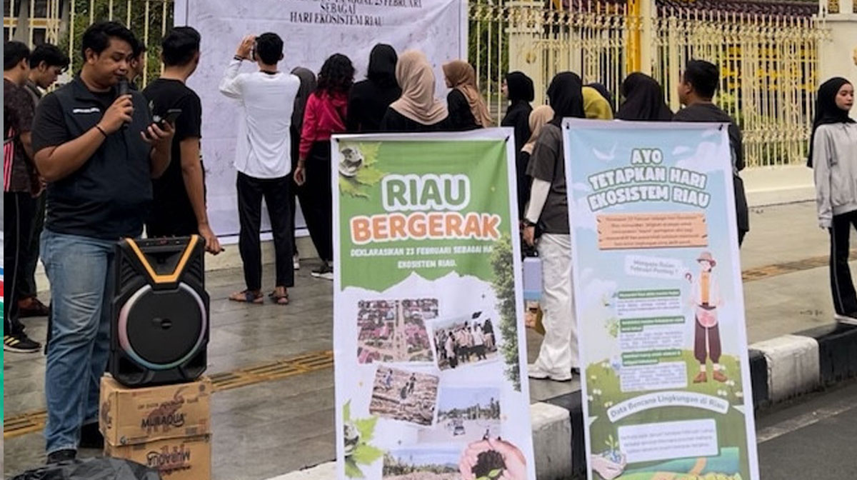 Aktivis-Kampanyekan-Penjagaan-Lingkungan,-Dorong-Penetapan-Hari-Ekosistem-Riau-(Dok.-Cakaplah)