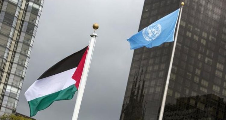 Bendera-Palestina-yang-sudah-berikbar-di-markas-PBB-(Dok-CNN)