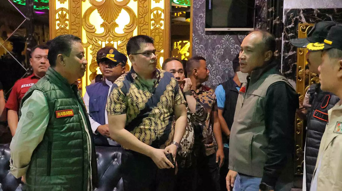 Wakil-Wali-Kota-Pekanbaru,-Markarius-Anwar-bersama-Polresta-saat-melakukan-razia-di-sejumlah-hiburan-malam-beberapa-waktu-lalu-(Dok.-Riau-Aktual)