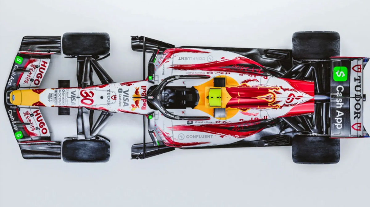 Tim-Formula-1,-Visa-Cash-App-Racing-Bulls,-memperkenalkan-livery-khusus-jelang-Grand-Prix-Jepang-pada-acara-Red-Bull-Tokyo-Drift-(Dok.-Motorsport)