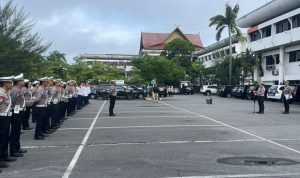 Dirlantas-Polda-Riau,-Kombes-Pol-Jeki-Rahmat-Mustika-saat-memberikan-arahan-kepada-personel.-(Dok.-Riau-Aktual)