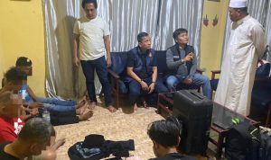 Empat-tersangka-komplotan-penipuan-diamankan-polisi.-(Dok.-Riau-Aktual)
