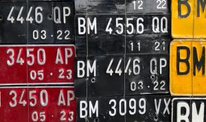 Ilustrasi-Pelat-Nomor-BM-(Dok.-Antara)