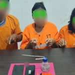 Tiga-pelaku-diamankan-Polsek-Pinggir.-(Dok.-Riau-Aktual)