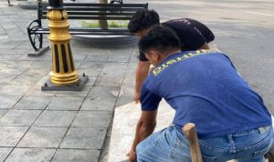 Hilang-Diduga-Dicuri,-Dishub-Pekanbaru-Tutup-Bak-Kontrol-dengan-Coran-Semen-(Dok.-Cakaplah)