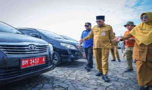Pemeriksaan-kendaraan-dinas-jabatan-dipimpin-langsung-oleh-Plh-Sekretaris-Daerah-Kota-Pekanbaru,-Syamsuwir-(Dok.-Riau-Aktual)