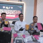 Polres-Rokan-Hilir-memaparkan-hasil-pengungkapan-kasus-narkotika-dalam-Operasi-Antik-Lancang-Kuning-2026-(Dok.-Riau-Aktual)