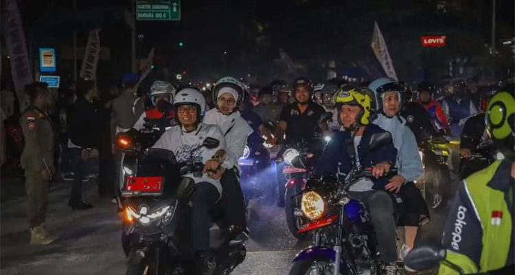 Wako-Pekanbaru-Agung-Nugroho-bersama-Wawako-dan-ribuan-warga-menggelar-Night-Ride-2026-(Dok.-Riaupos)