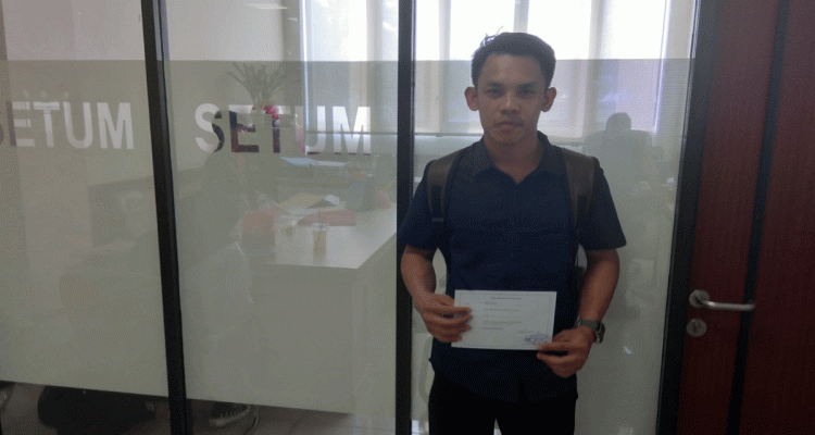 Gerakan-Mahasiswa-Riau-Bersih-(GEMARI)-resmi-melaporkan-Kepala-Dinas-Pekerjaan-Umum-(PU)-Kabupaten-Rokan-Hilir