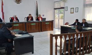 Majelis-hakim-Pengadilan-Tipikor-menjatuhkan-vonis-11-tahun-penjara-kepada-mantan-Direktur-Utama-PT-SPRH,-Rahman.-(Dok.-Riau-Aktual)