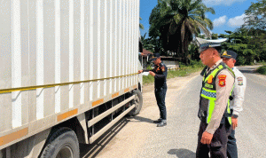 Satlantas-Polres-Kampar-gelar-ramp-check-di-Simpang-Petapahan-(Dok.-Riau-Aktual)