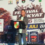 Wali-Kota-Pekanbaru,-Agung-Nugroho-memberikan-sambutan-dalam-pembukaan-Festival-Rakyat-Nusantara-dan-Nobar-Piala-Dunia-(Dok.-Riau-Aktual)