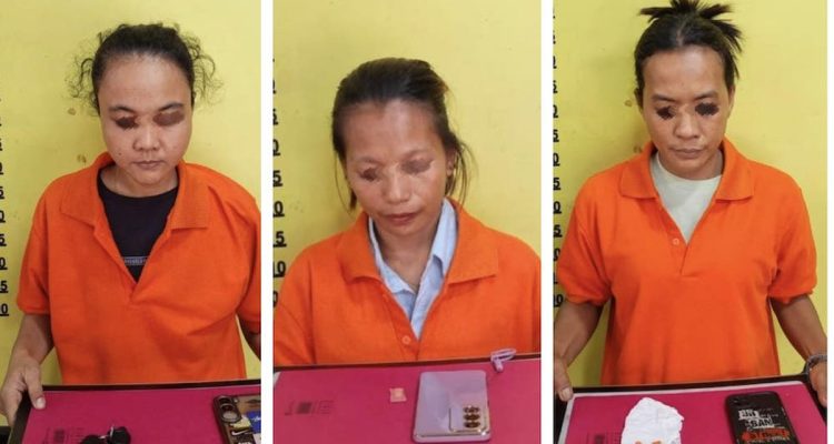 Tiga-Wanita-Diduga-Edarkan-Ekstasi-di-Inhu.-(Dok.-Riau-Aktual)