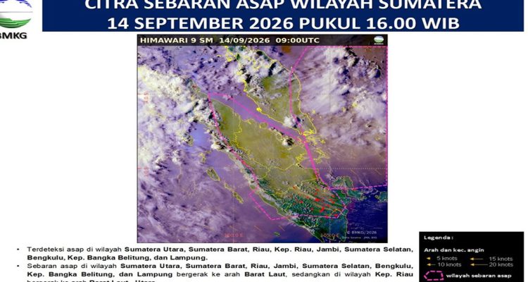 Peta-sebaran-asap-di-Sumatera.-(Dok.-Riau-Aktual)