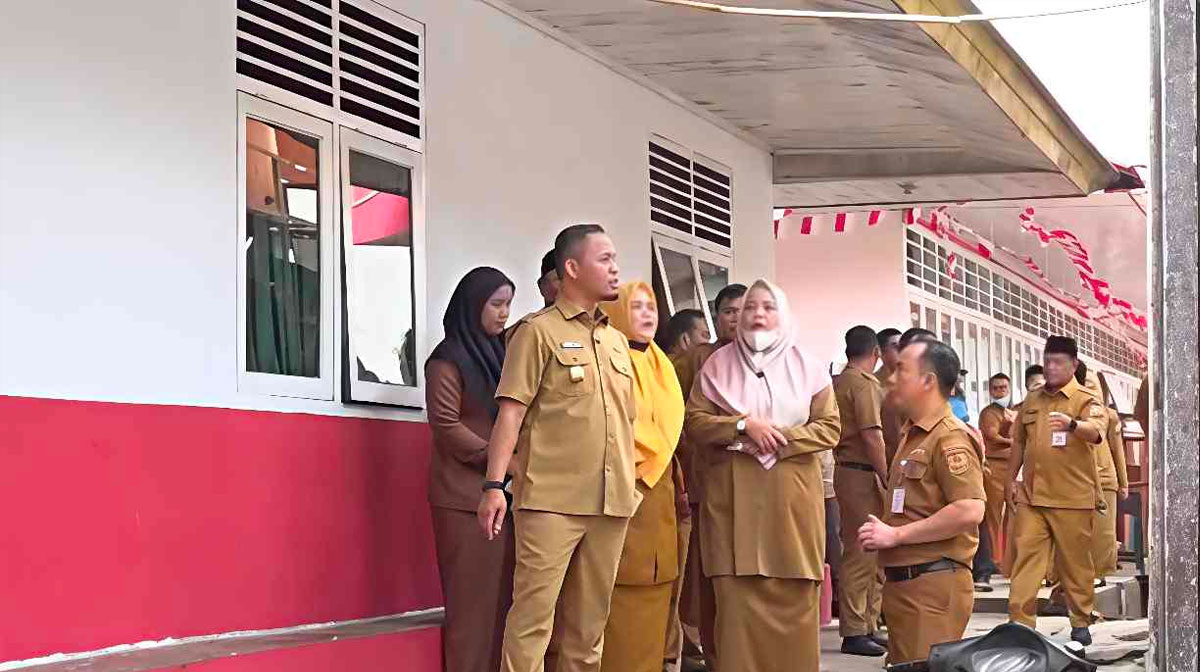 Wali-Kota-Pekanbaru,-Agung-Nugroho-dan-jajaran-meninjau-SD-Negeri-84-beberapa-waktu-lalu.-(Dok.-Riau-Aktual)