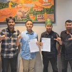 Aliansi-Pemuda-Senapelan-menyampaikan-permohonan-maaf-dan-mencabut-tudingan-dugaan-penyelenggaraan-pesta-LGBT-oleh-Laksamana-Muda.-(Dok.Cakaplah)