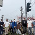 BTM-dan-PMII-membagikan-masker-dan-bibit-pohon.-(Dok.-Riau-Aktual)
