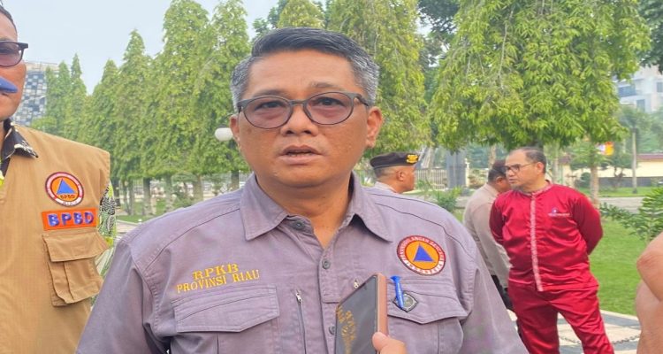 Kalaksa-Badan-Penanggulangan-Bencana-Daerah-dan-Pemadam-Kebakaran-(BPBDPK)-Provinsi-Riau,-Edy-Efrizal.-(Dok.-Riau-Aktual)