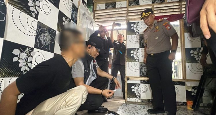 Razia Narkoba di Pangeran Hidayat. (Dok. Riau Aktual)