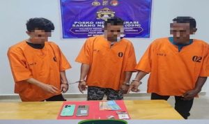 Razia-Penginapan-di-Dumai,-Tiga-Orang-Diamankan-Bersama-Barang-Bukti-Narkotika-(Dok.-Riau-Aktual)